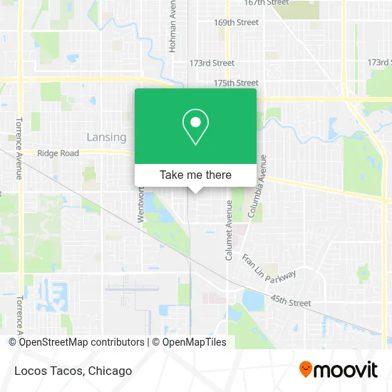 Locos Tacos map