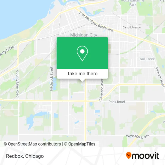 Redbox map