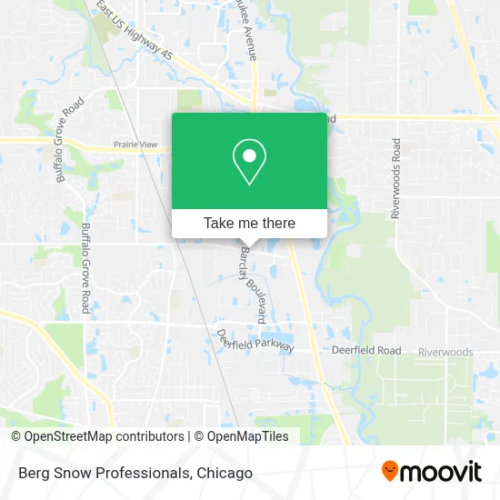 Berg Snow Professionals map