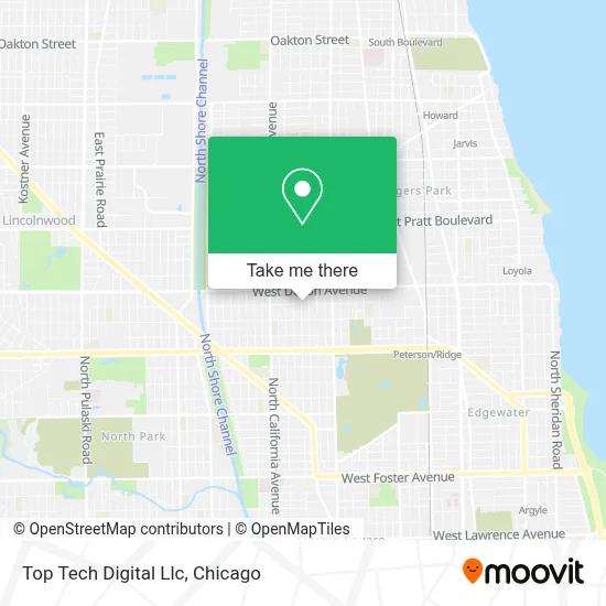 Top Tech Digital Llc map