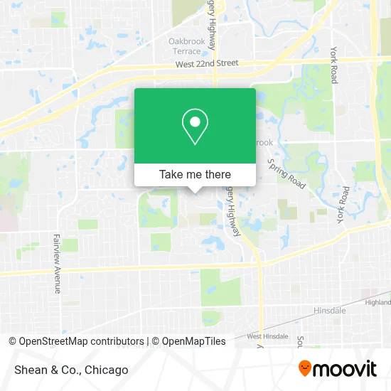 Shean & Co. map
