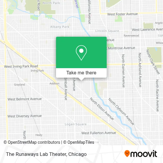 The Runaways Lab Theater map