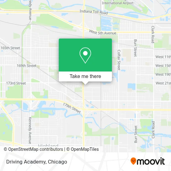 Driving Academy map