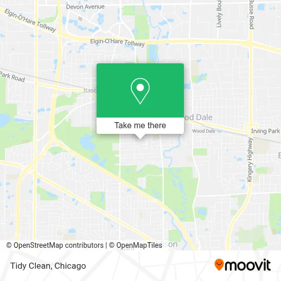 Tidy Clean map