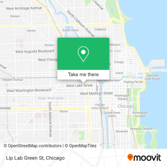 Lip Lab Green St map