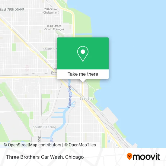 Three Brothers Car Wash map