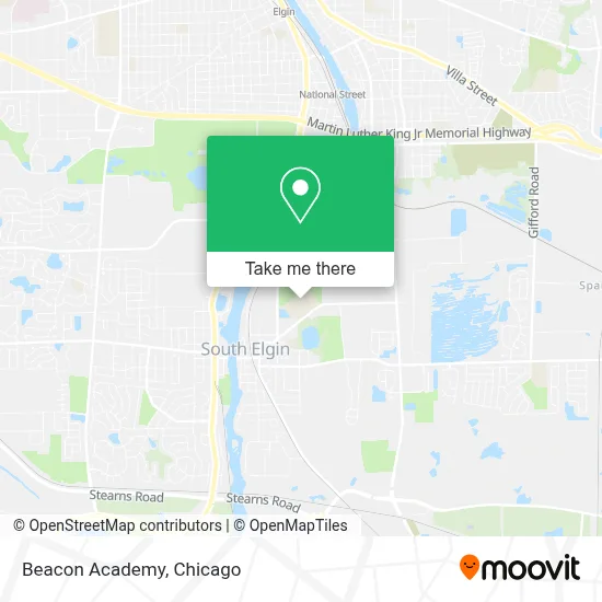 Beacon Academy map