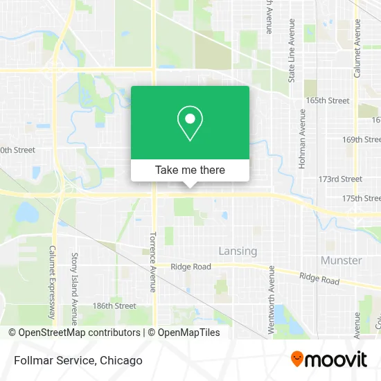 Follmar Service map