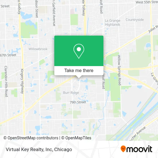 Virtual Key Realty, Inc map