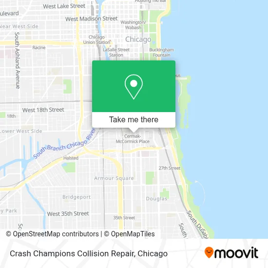 Crash Champions Collision Repair map