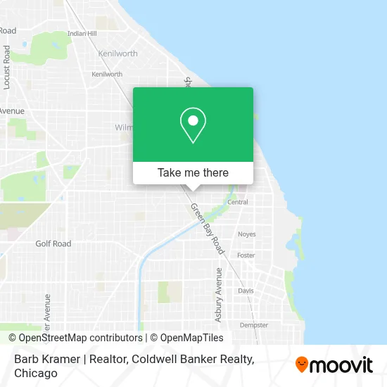 Barb Kramer | Realtor, Coldwell Banker Realty map