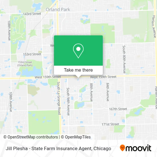 Jill Plesha - State Farm Insurance Agent map