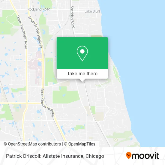 Patrick Driscoll: Allstate Insurance map