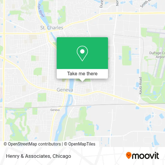 Henry & Associates map