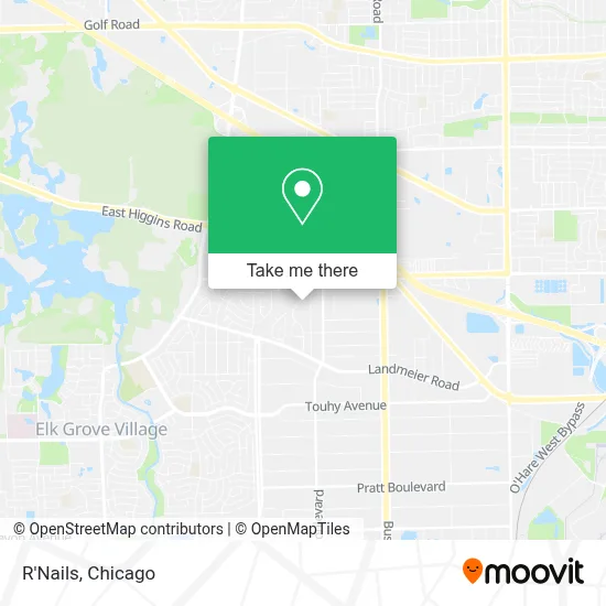 R'Nails map