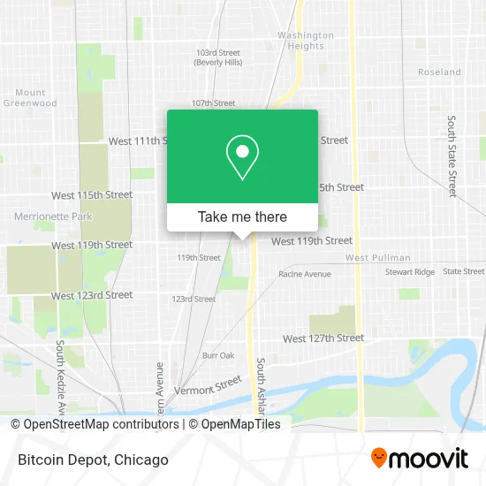 Bitcoin Depot map
