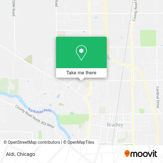 Aldi map