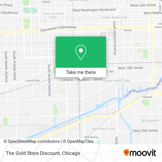 The Gold Store Discount map