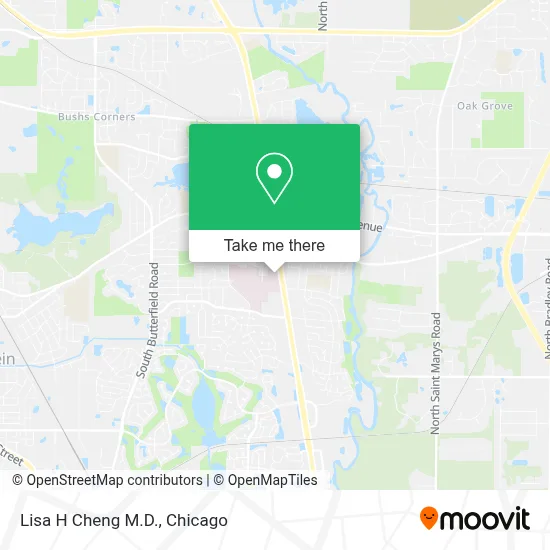 Lisa H Cheng M.D. map