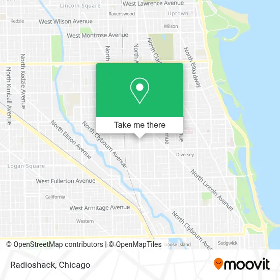 Radioshack map