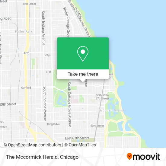 The Mccormick Herald map