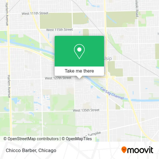 Chicco Barber map