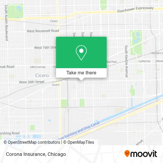 Corona Insurance map