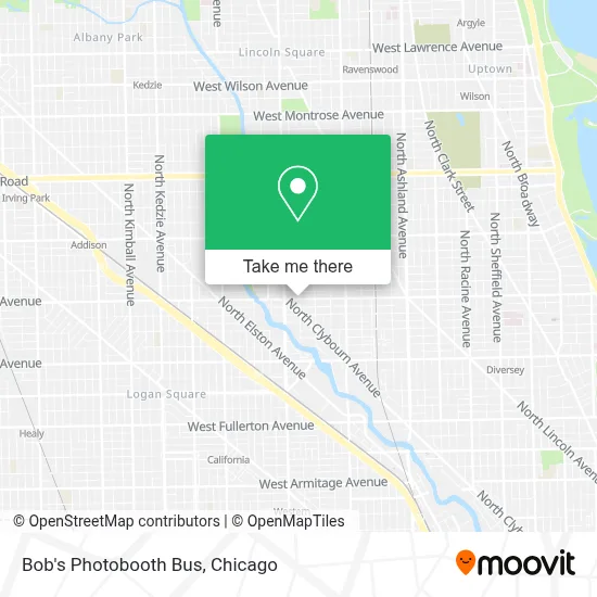 Bob's Photobooth Bus map