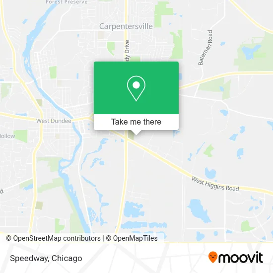 Speedway map