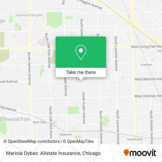 Mariola Dybas: Allstate Insurance map