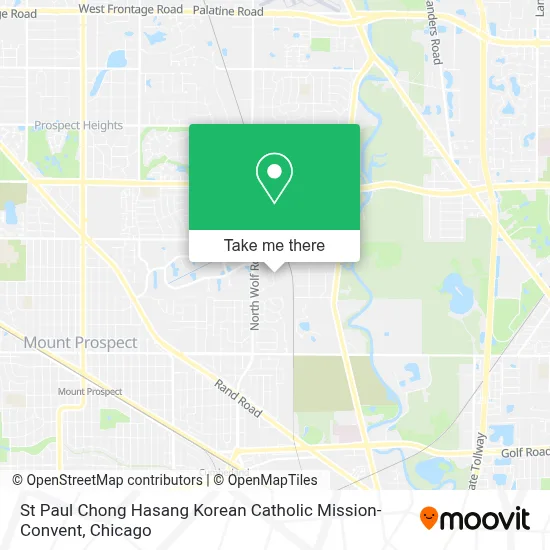 St Paul Chong Hasang Korean Catholic Mission-Convent map