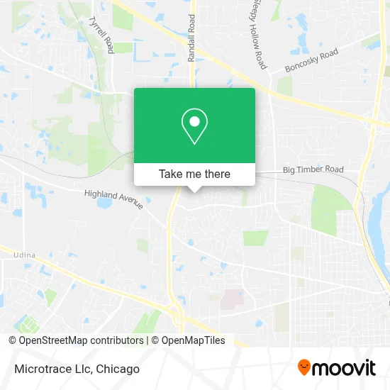 Microtrace Llc map