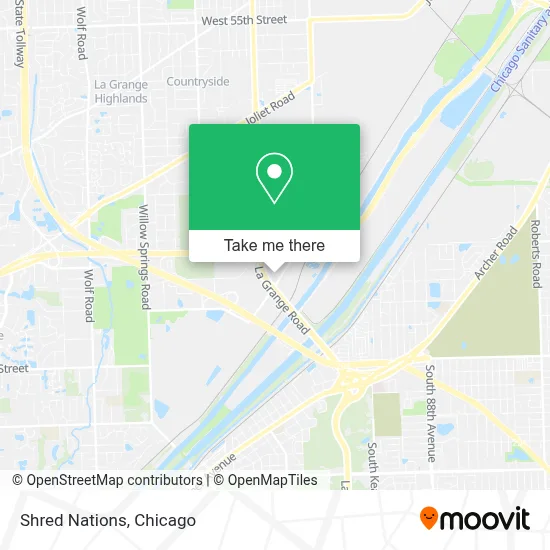 Shred Nations map