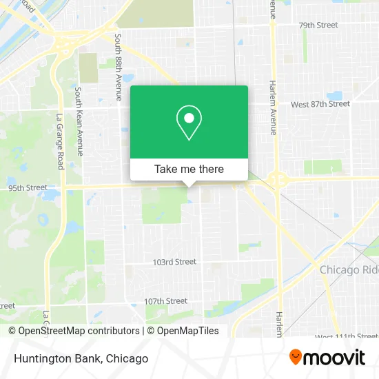 Huntington Bank map