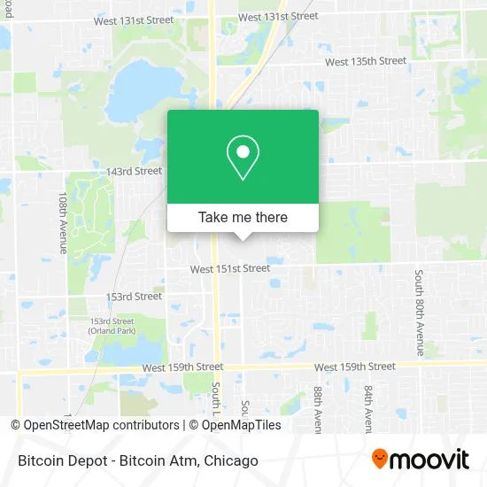 Bitcoin Depot - Bitcoin Atm map