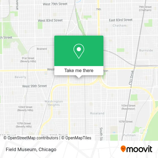 Field Museum map