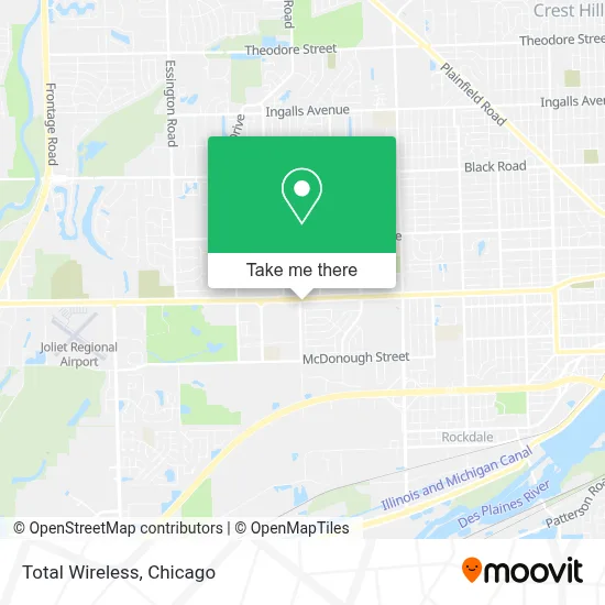 Total Wireless map