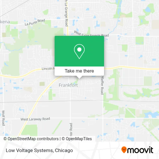 Low Voltage Systems map