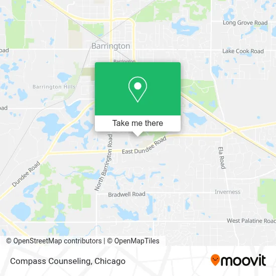 Compass Counseling map