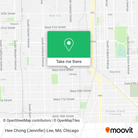 Hee Chong (Jennifer) Lee, Md map