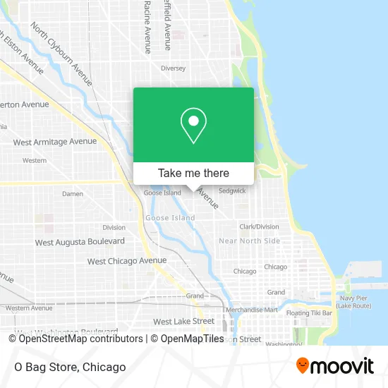 O Bag Store map