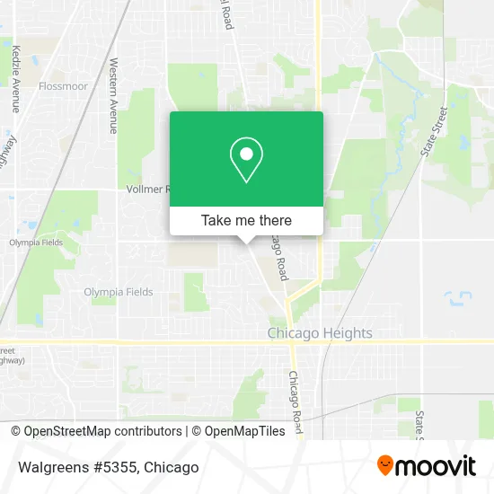 Walgreens #5355 map