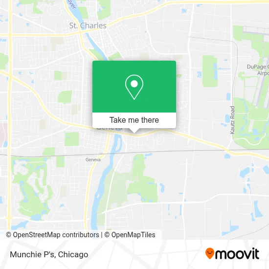Munchie P's map
