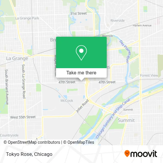 Tokyo Rose map