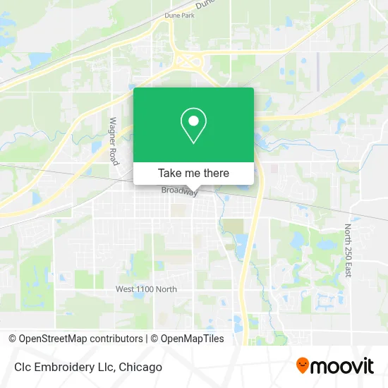 Clc Embroidery Llc map