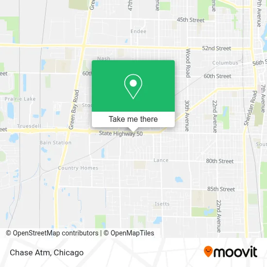 Chase Atm map