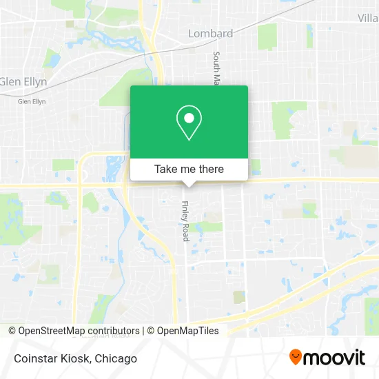 Coinstar Kiosk map