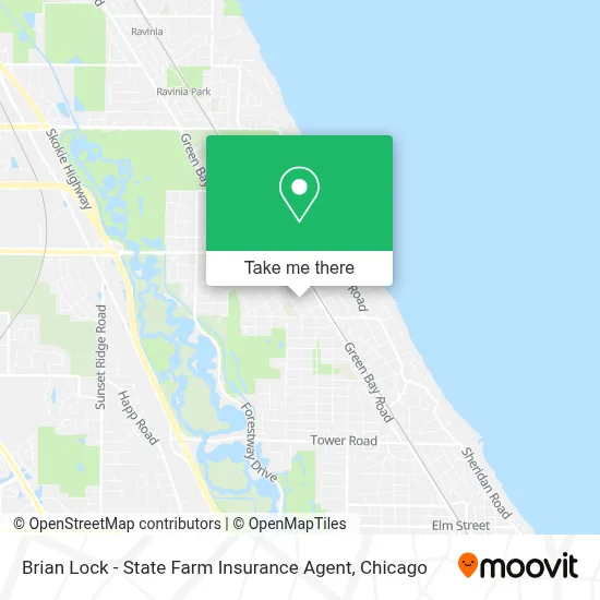 Brian Lock - State Farm Insurance Agent map