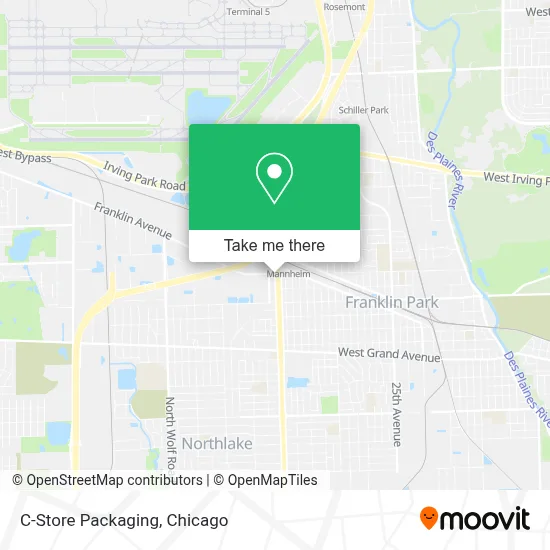 C-Store Packaging map