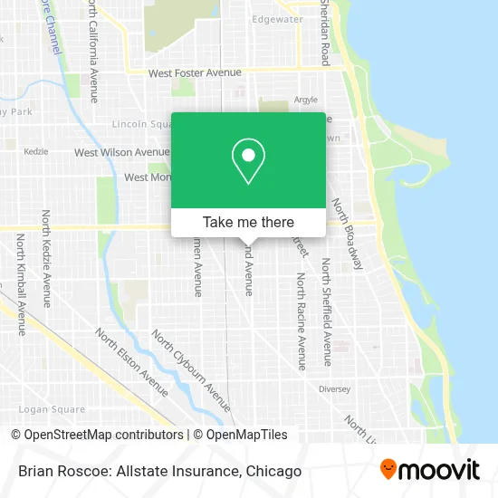 Brian Roscoe: Allstate Insurance map